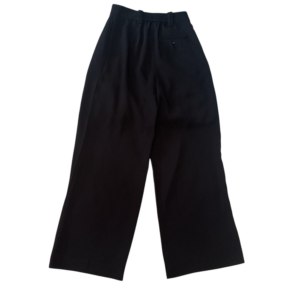 AJE Harlem Pleat Front Black Pants - Picture 7 of 10